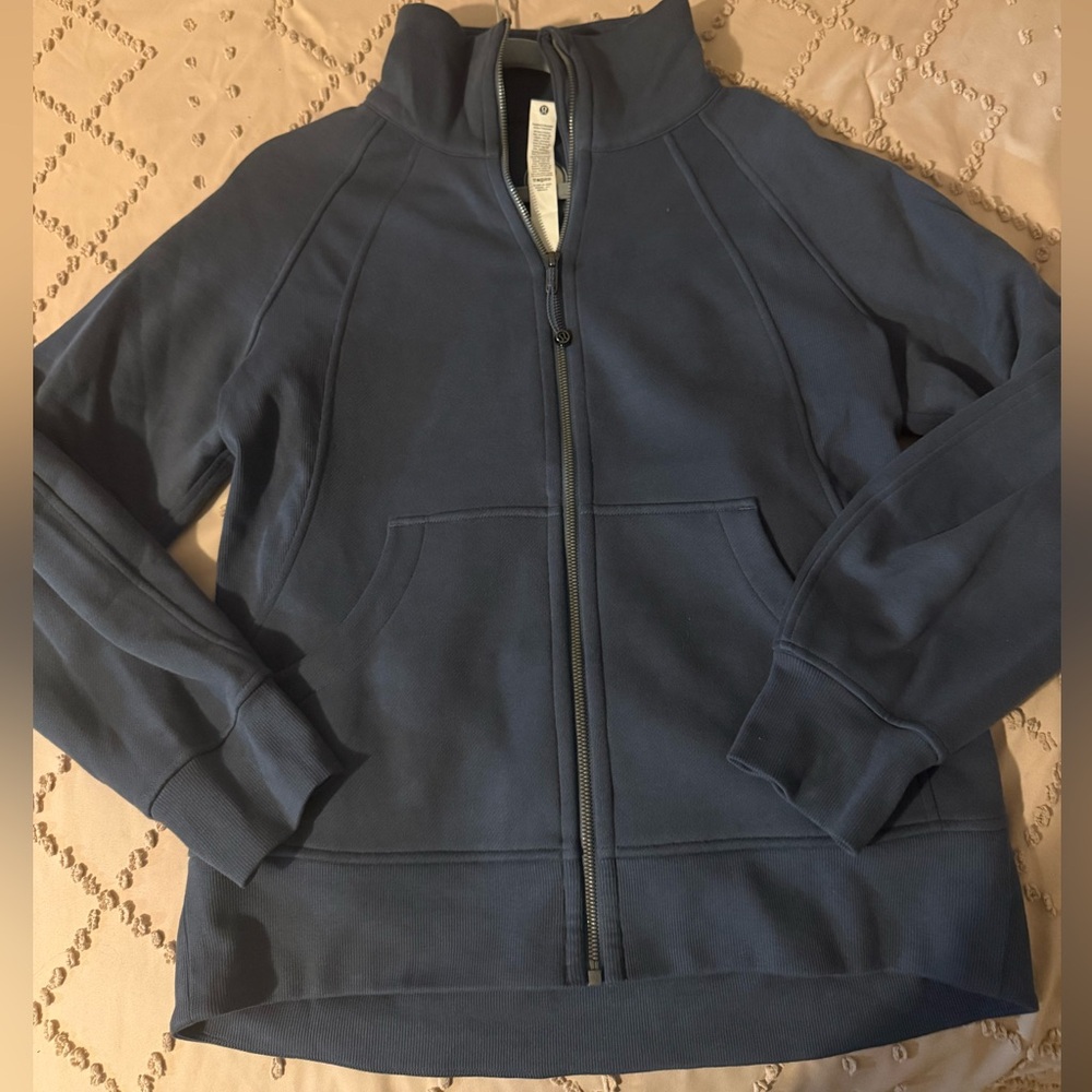 Lululemon iron blue full scuba full zip XS/S - Picture 2 of 6